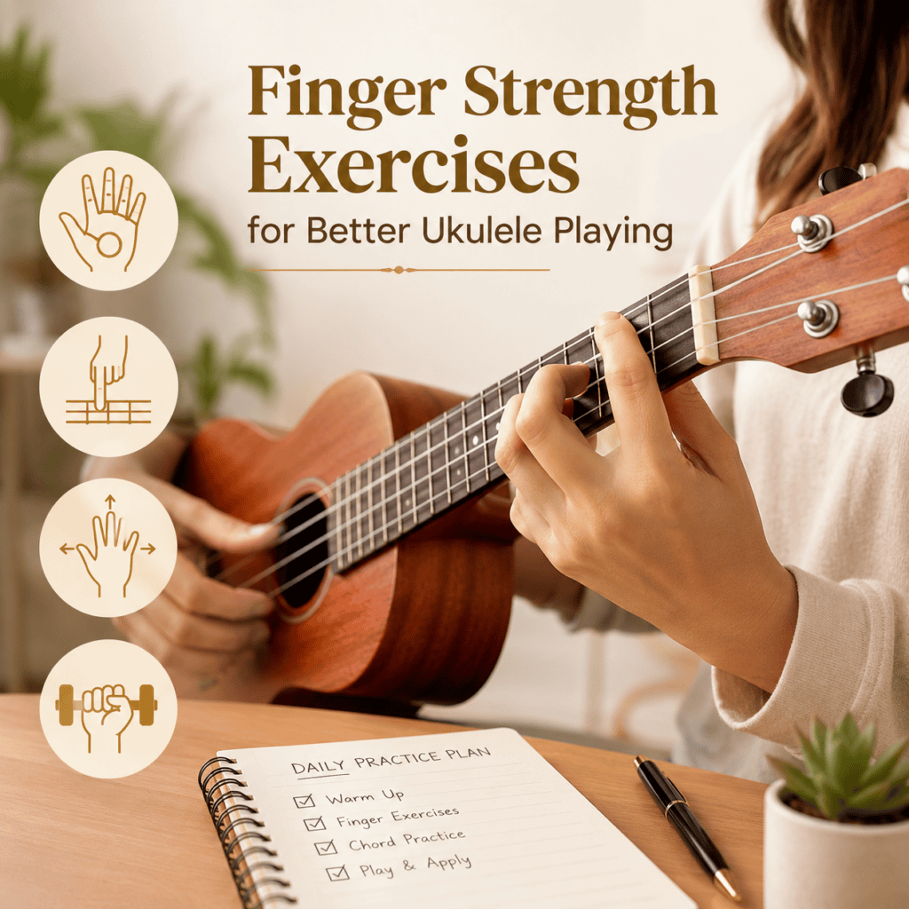 Finger Strength Exercises for Better Ukulele Playing