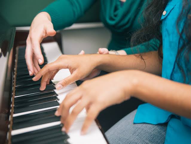 correct piano finger placement on keys