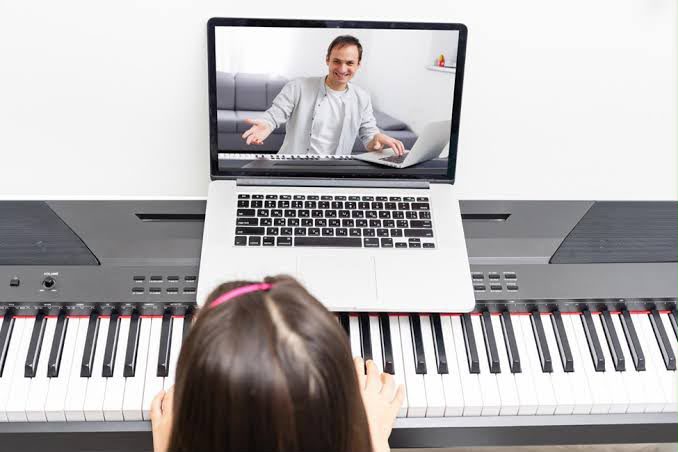 learning song sections on piano