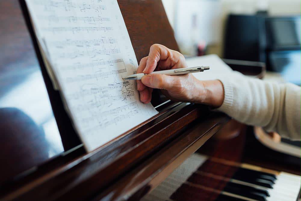 understanding music structure for piano
