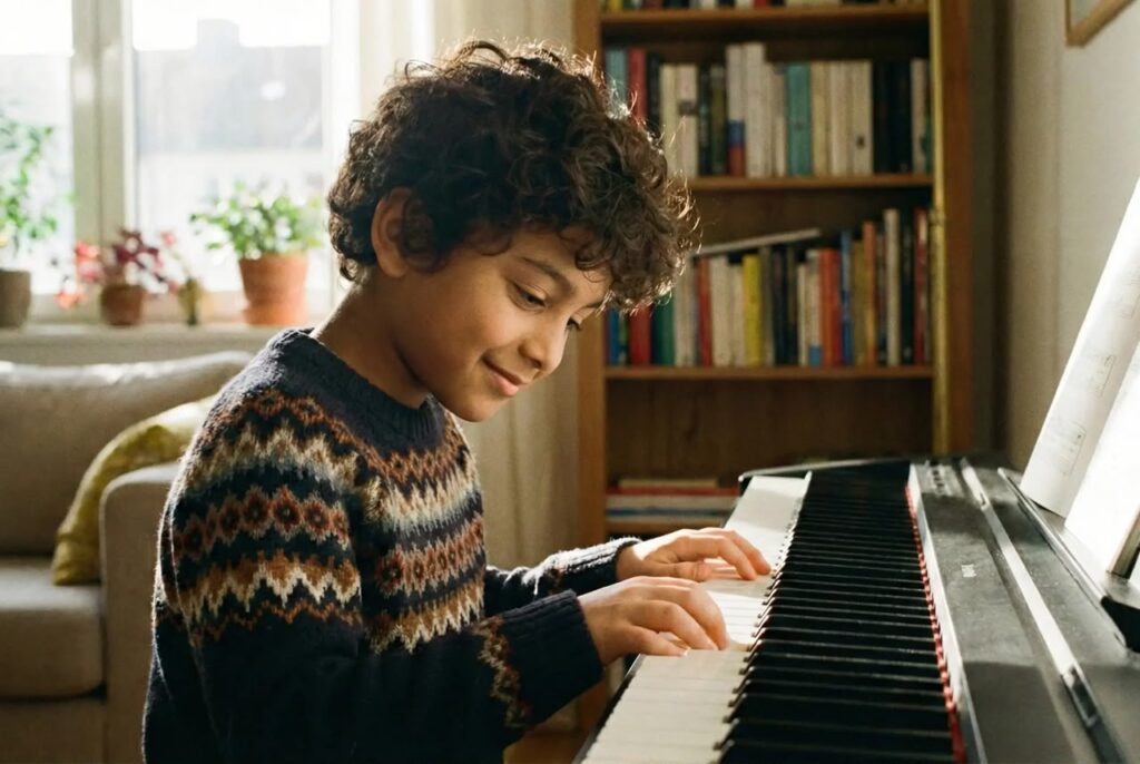 how to practice piano during busy school days