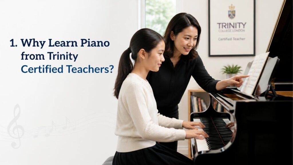 1. Why Learn Piano from Trinity Certified Teachers?