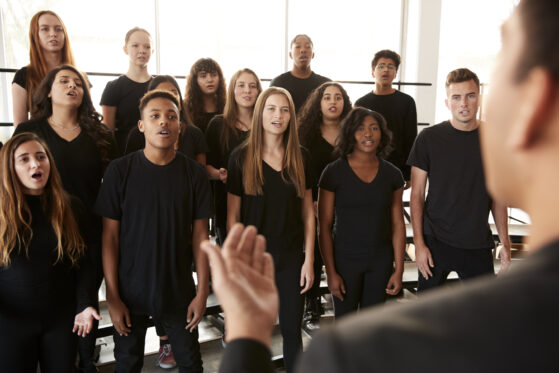 singing