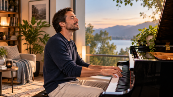 Piano Lowers Cortisol