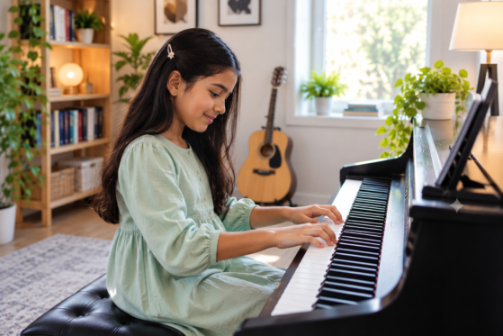piano playing