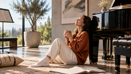 Piano Lowers Cortisol