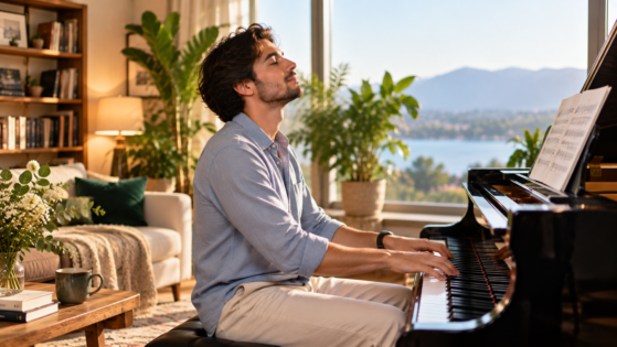 Piano Lowers Cortisol