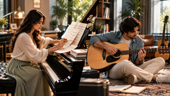 Piano vs Guitar