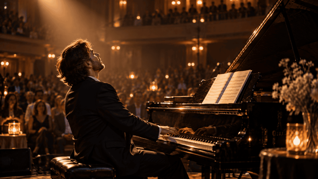 Billy Joel musical style and storytelling through piano performance