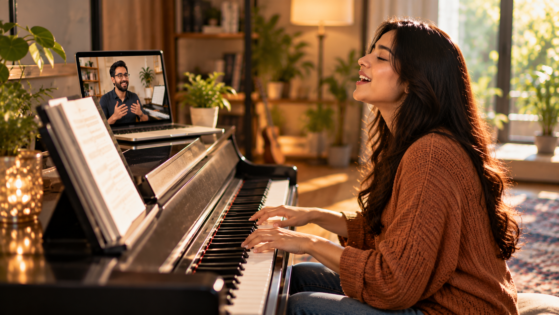 Singing and Piano Connection